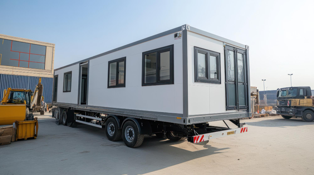 131302 Бытовка на шасси 2,4×2,4×6 м